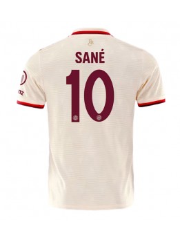 Bayern Munich Leroy Sane #10 Ausweichtrikot 2024-25 Kurzarm